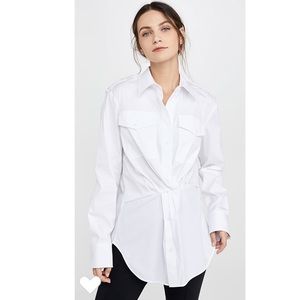 Helmut Lang Knot Shirt NWOT MEDIUM